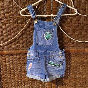 Justice overall shorts